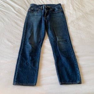 Levi’s premium 501 original cropped